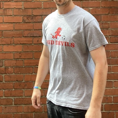 Grey football tshirt - football, men's