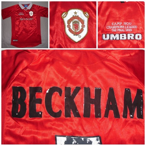 Man utd beckham 1999 - man,
